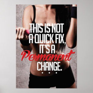 Motivering för workout poster