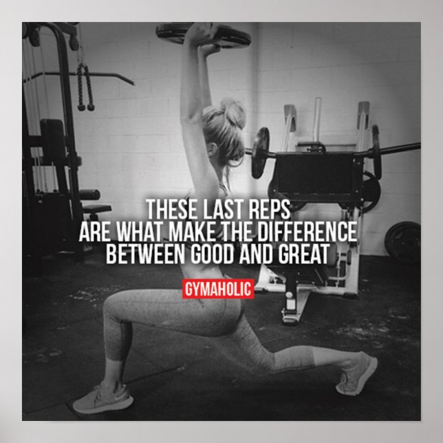 Motivering för workout poster (Framsidan)