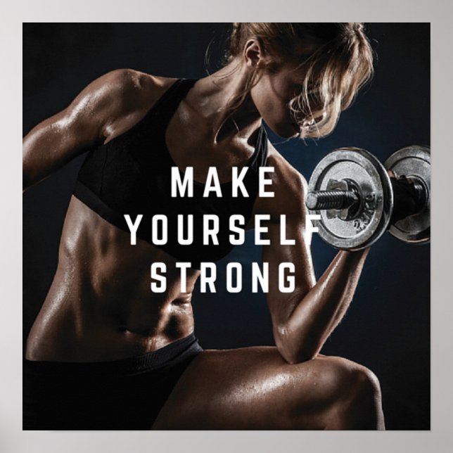Motivering för workout poster (Framsidan)