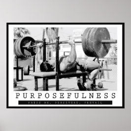 Motivering för workout poster