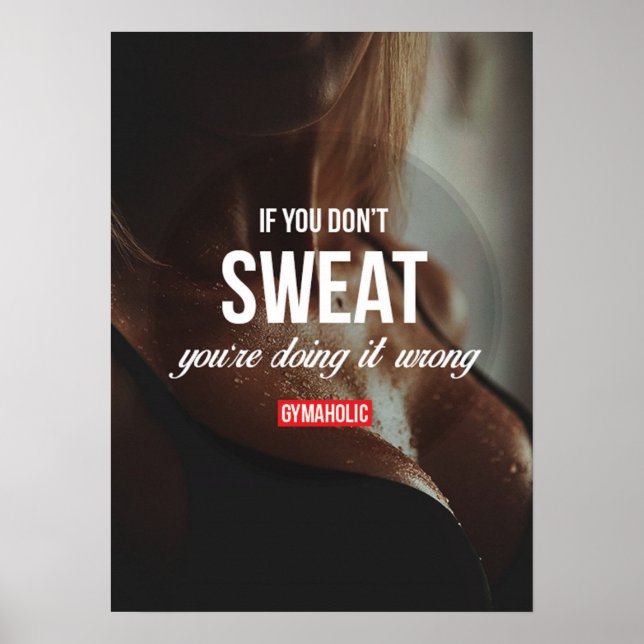 Motivering för workout poster (Framsidan)