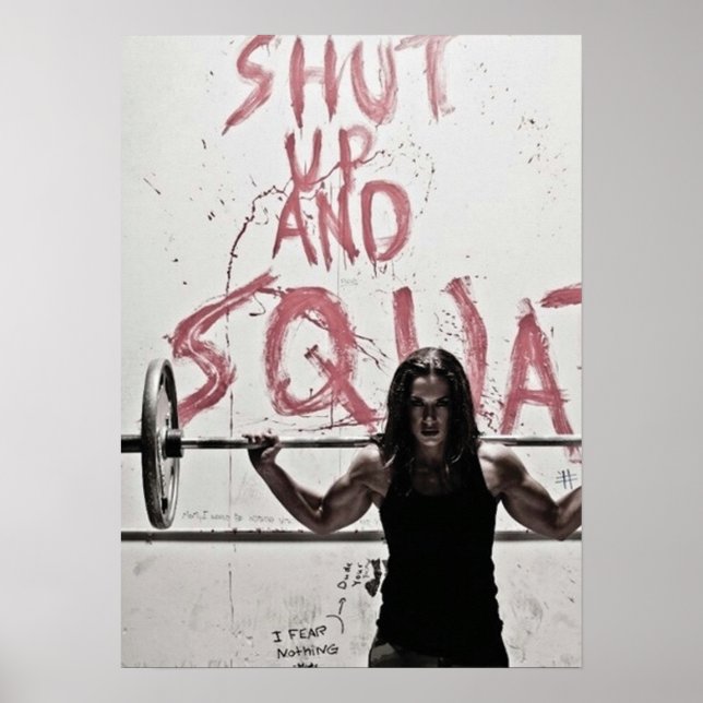 Motivering för workout poster (Framsidan)