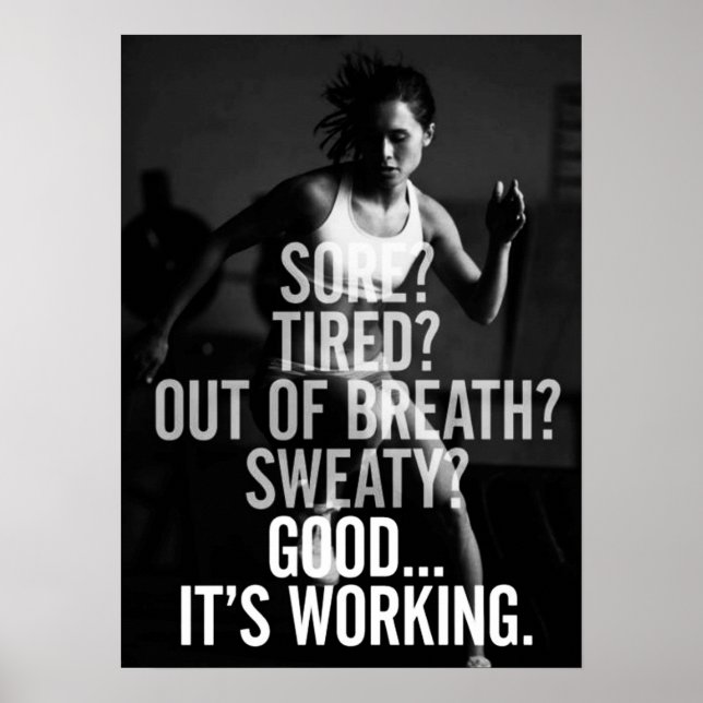 Motivering för workout poster (Framsidan)