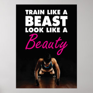 Motivering för workout poster