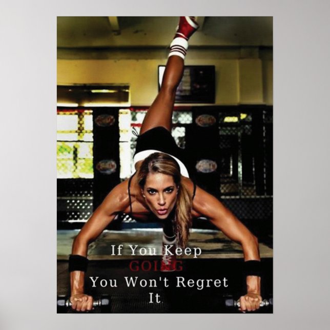 Motivering för workout poster (Framsidan)