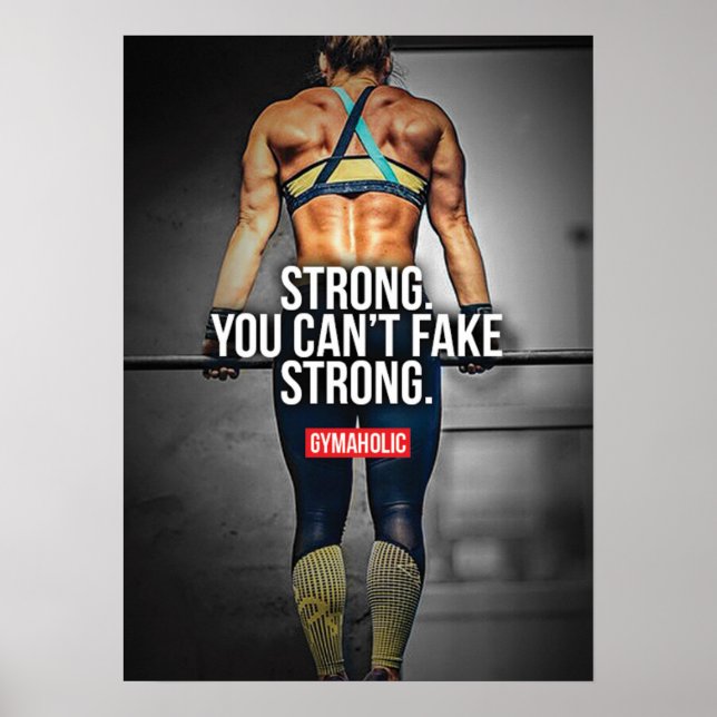 Motivering för workout poster (Framsidan)