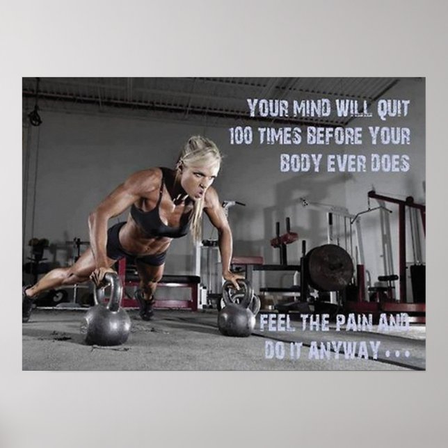 Motivering för workout poster (Framsidan)