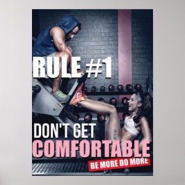 Motivering för workout poster