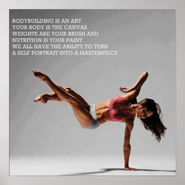 Motivering för workout poster (Framsidan)