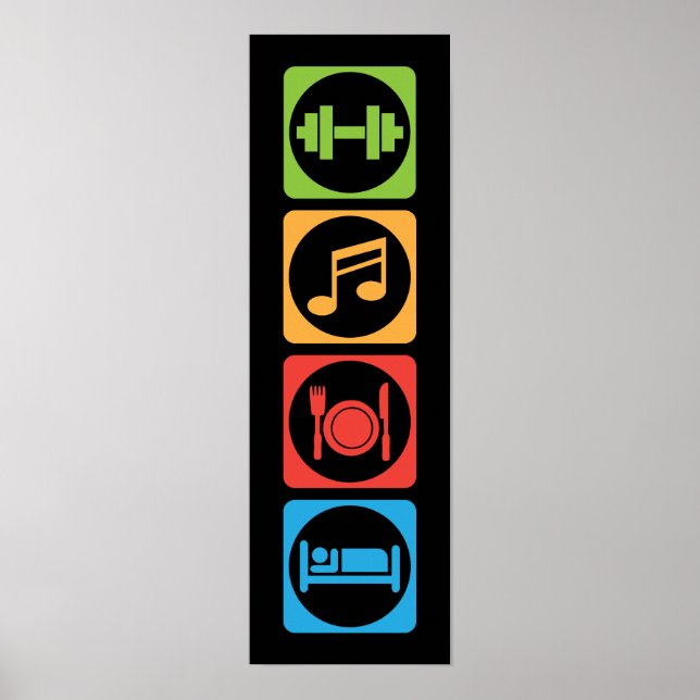 Motivering för workout poster (Framsidan)