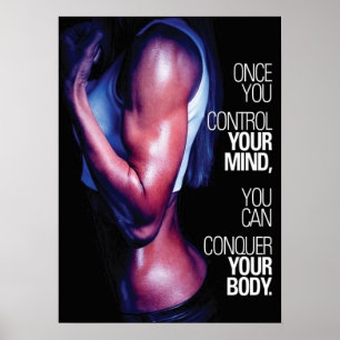 Motivering för workout poster