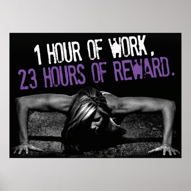 Motivering för workout poster (Framsidan)