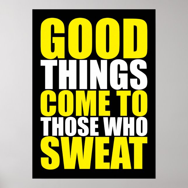 Motivering för workout poster (Framsidan)
