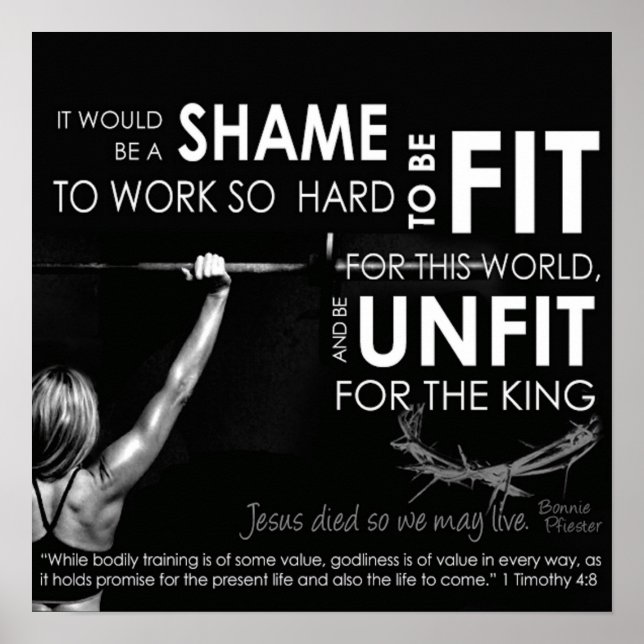 Motivering för workout poster (Framsidan)