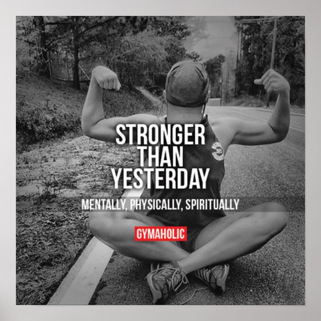 Motivering för workout poster (Framsidan)