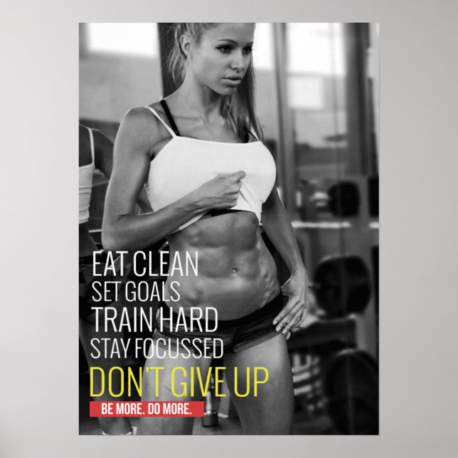 Motivering för workout poster (Framsidan)