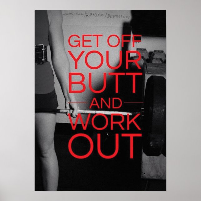Motivering för workout poster (Framsidan)