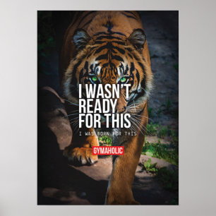 Motivering för workout poster