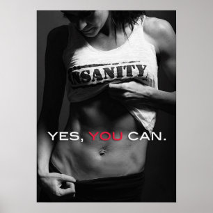 Motivering för workout poster