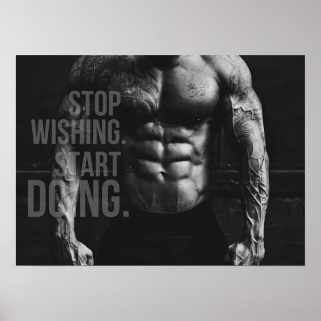 Motivering för workout poster (Framsidan)