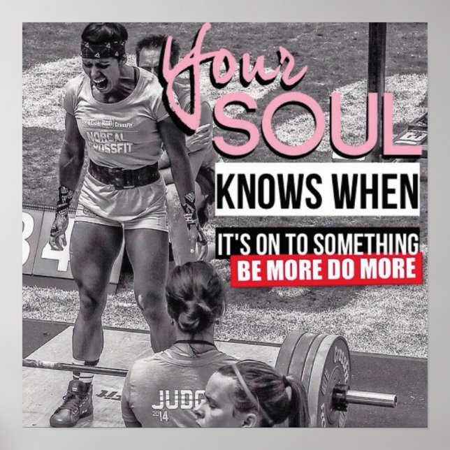 Motivering för workout poster (Framsidan)