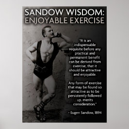 Motivering för workout poster
