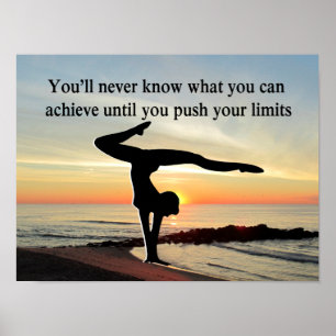 MOTIVERING GYMNAST POSTER