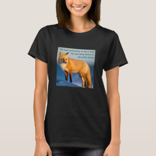 Motivering i livet (mörk) T-Shirt