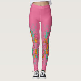 Motivering, inspiration, goda vibes leggings