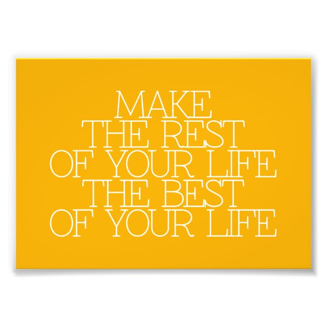 Motivering, inspiration, ord av visdom. fototryck (Framsidan)