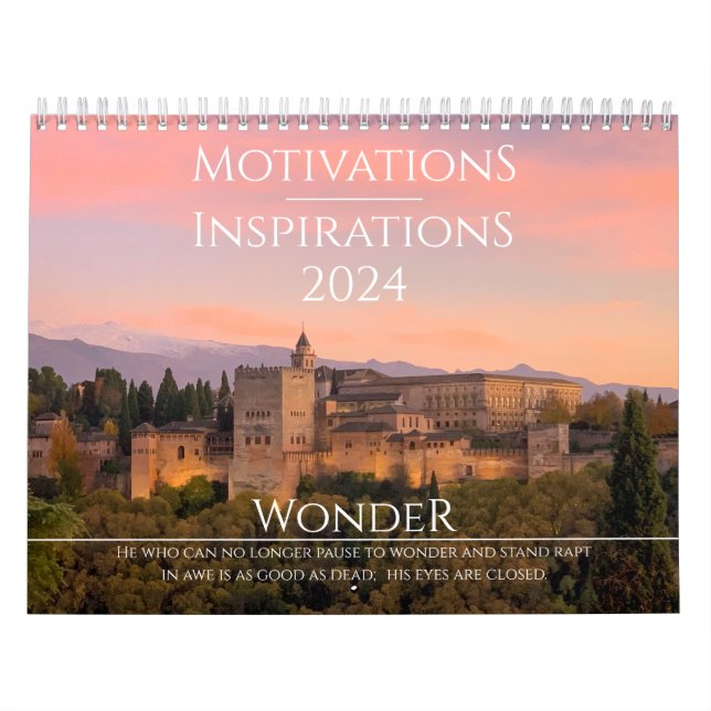 Motivering/inspirationer 2024-kalender kalender (Omslag)