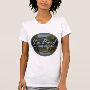 Motivering, inspirerande ord för kärlek t shirt