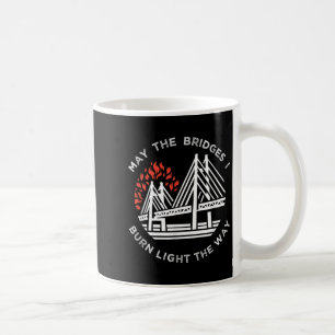 Motivering - låt broarna bränna mig mitt sätt att kaffemugg