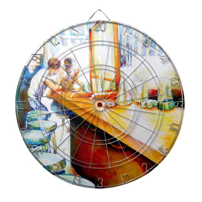 Motivering, logik för att motivera darttavla (Framsidan)