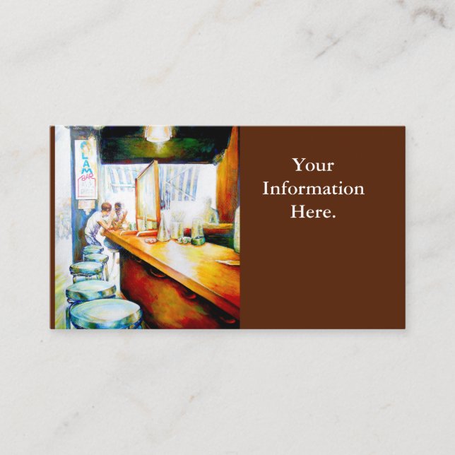 Motivering, logik för att motivera visitkort (Framsida)