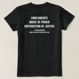Motivering Missbruk av effektstörningar Impeach T Shirt