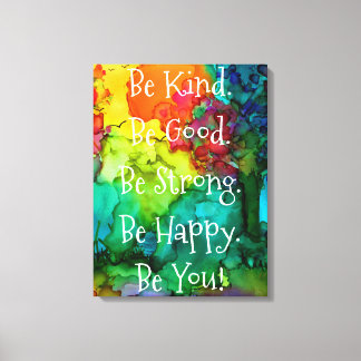 Motivering och inspiration Ord Canvas 18X24 tum