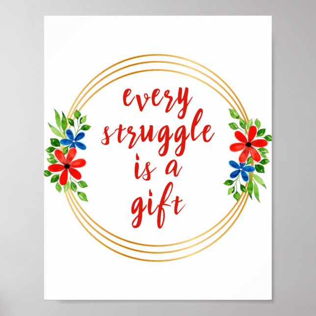 Motivering och inspiration ord för arbete poster (Framsidan)