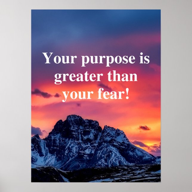 Motivering och inspiration Poster (Framsidan)