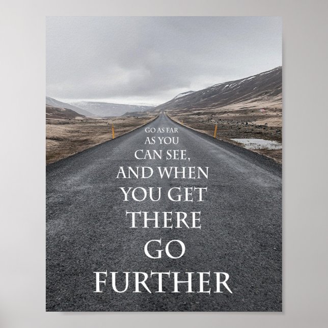 Motivering och mål poster (Framsidan)