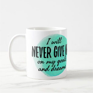 Motivering och uppmuntrande citat kaffemugg