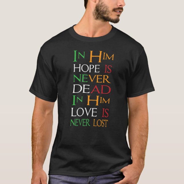Motivering Ord Premium_4 T Shirt (Framsida)
