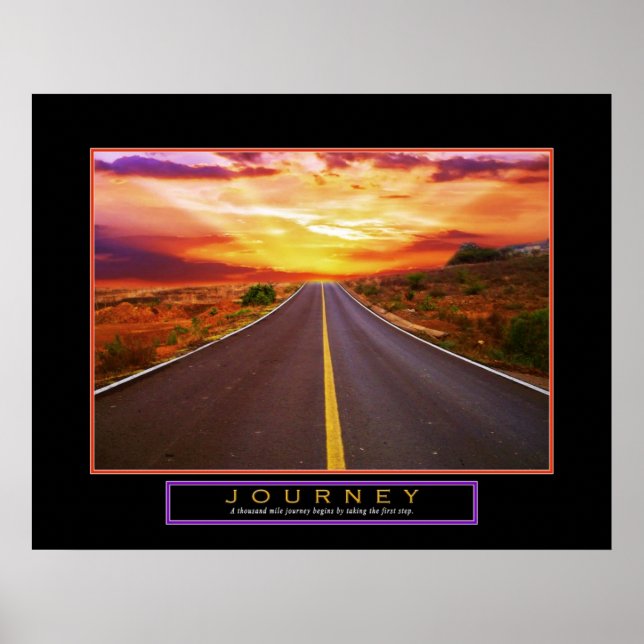 Motivering Poster "Journey" 22"x28" (Framsidan)