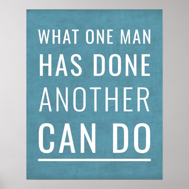 Motivering Poster vad en man har gjort (Framsidan)