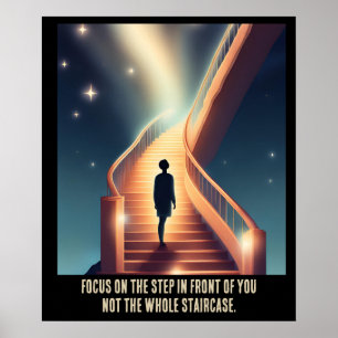 Motivering som uppmuntrar Ai Dreamy att fokusera p Poster