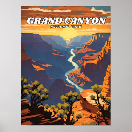 Motivering till Grand Canyon National Park Poster
