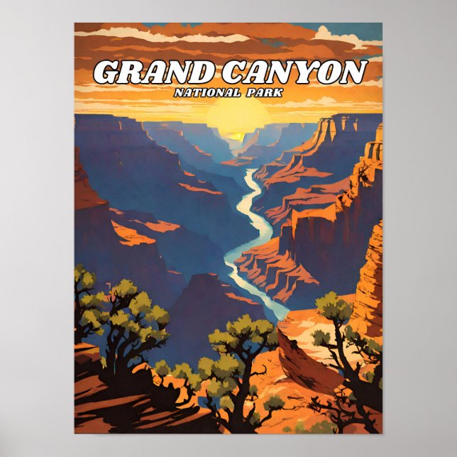 Motivering till Grand Canyon National Park Poster (Framsidan)