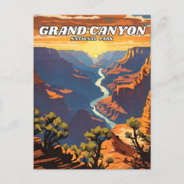 Motivering till Grand Canyon National Park Vykort