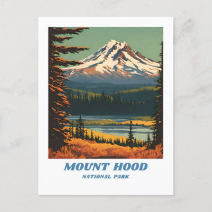 Motivering till illustration av Mount Huva nationa Vykort
