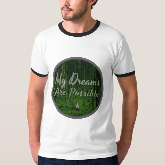 Motivering till självförbättring för ord t shirt (Framsida)
